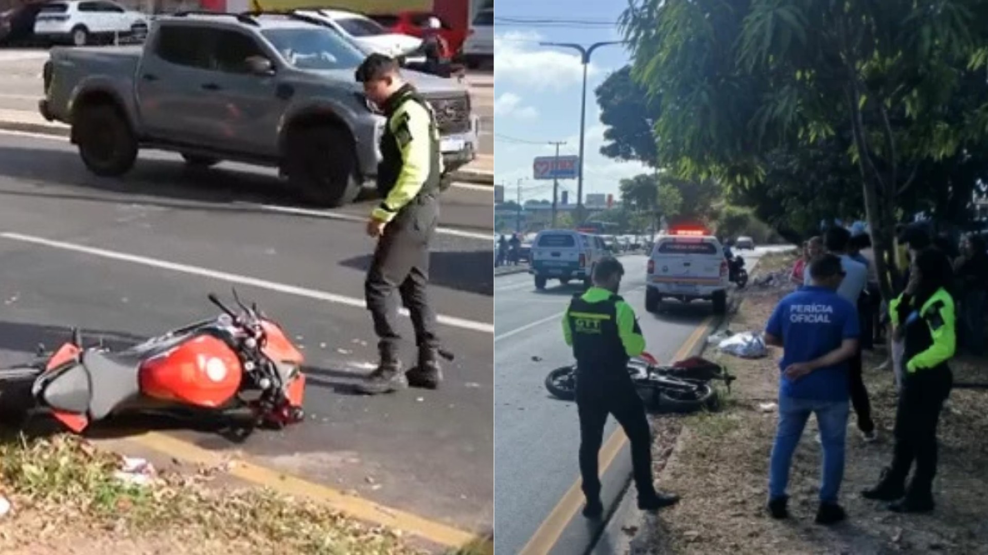 Jovem morre após bater moto em árvore na Curva do 90, em São Luís