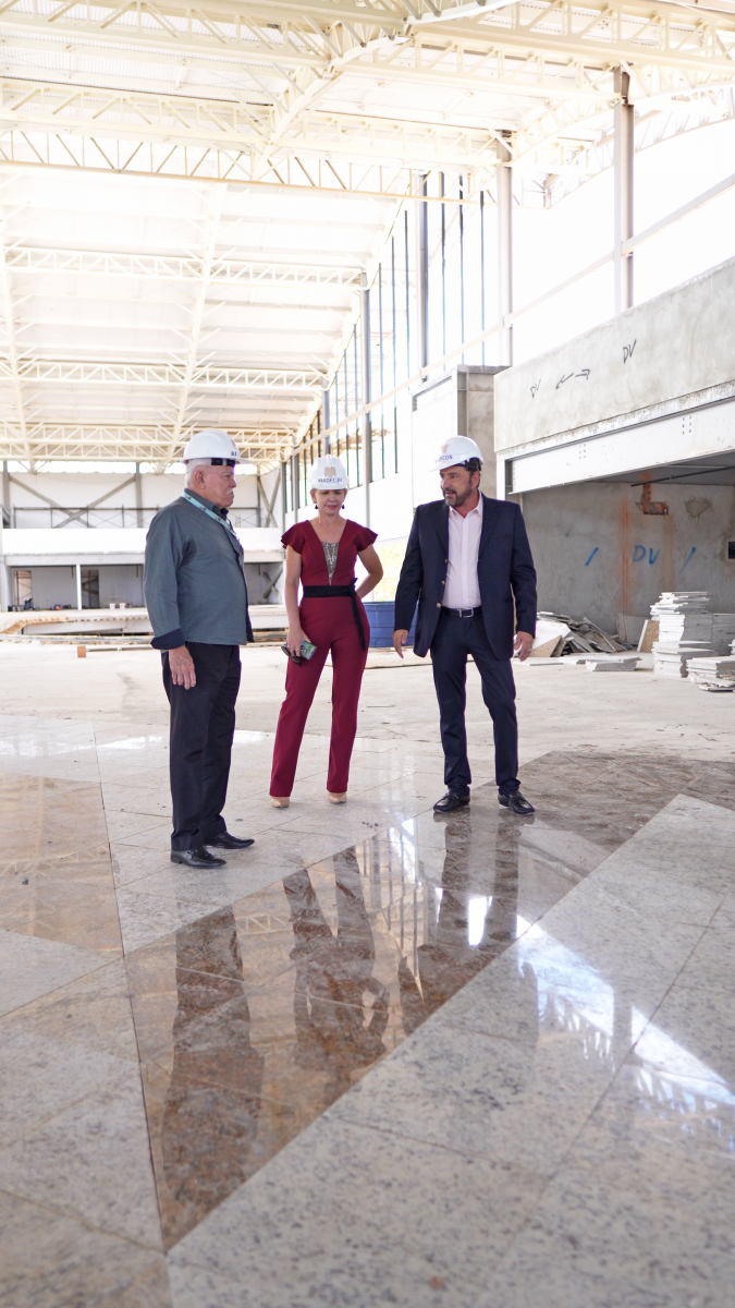 Prefeito Hildon Chaves faz nova vistoria nas obras da rodoviária de Porto Velho