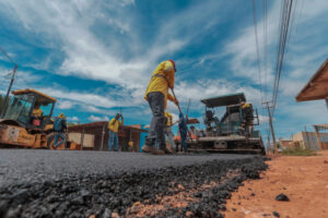 Grandes obras e mais asfalto marcam gestão municipal em 2023