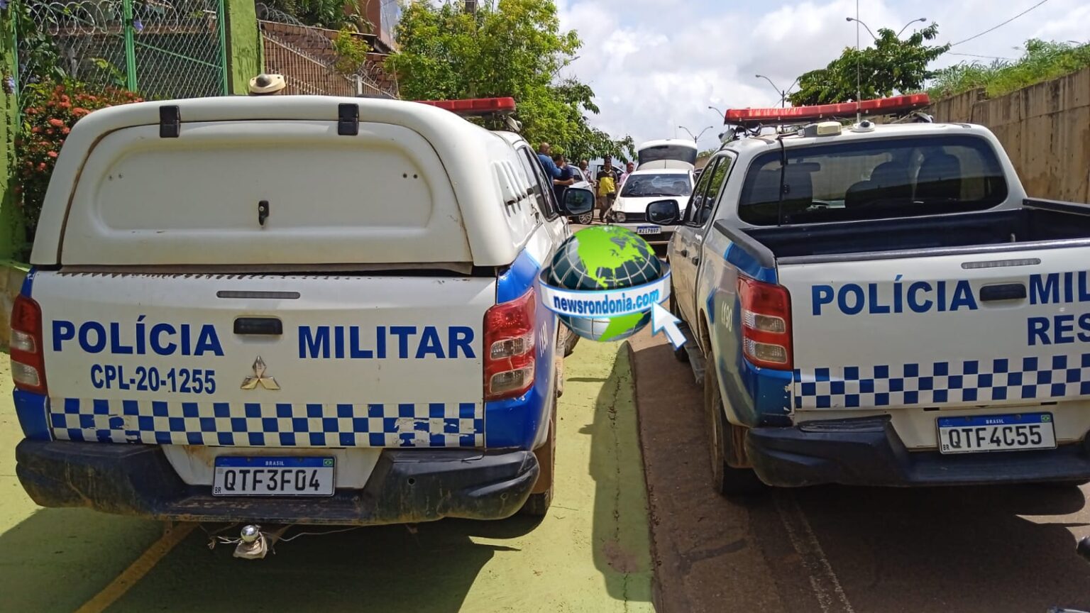 PM fecha o cerco e prende criminosos com carro roubado após perseguição