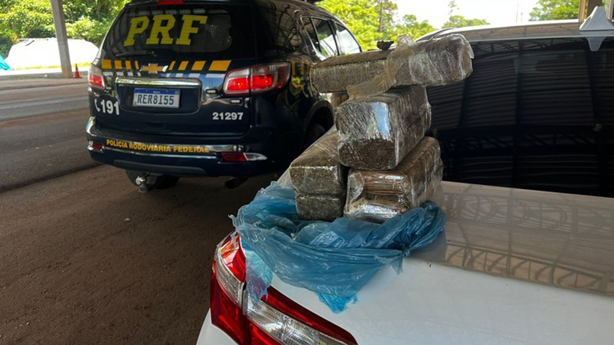 Em Ji-Paraná/RO, PRF apreende 6 Kg de skunk