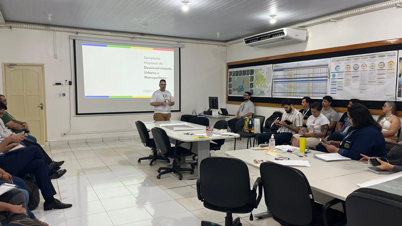 Encontro presencial da mentoria de Ordenamento Territorial municipal para cidades amazônicas ocorre em Porto Velho