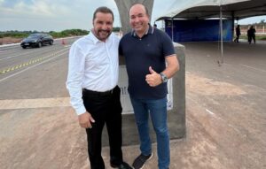 Edwilson Negreiros acompanha prefeito em inauguração do busto de Santos Dumont na avenida que recebeu nome do ‘Pai da Aviação’