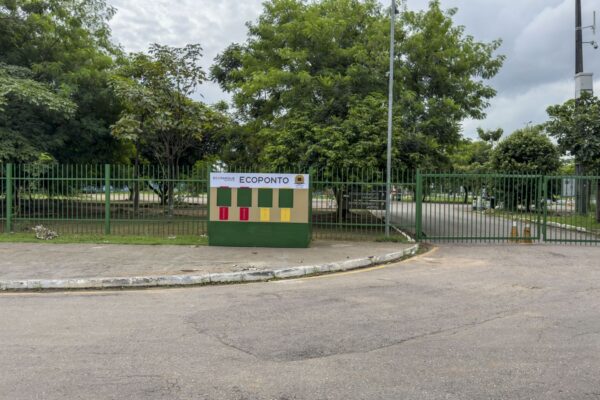 Ecopontos instalados pela Prefeitura de Porto Velho começam a receber material reciclável