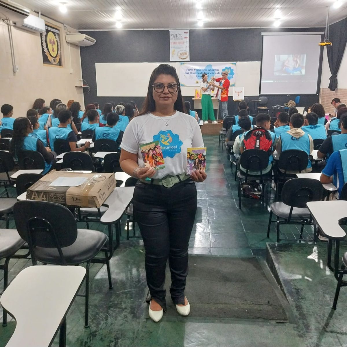 Núcleo de Cidadania de Adolescentes realiza ação nas comunidades no “Dia D”