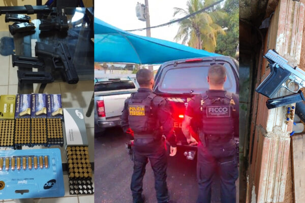 SONÍFERA ILHA: FICCO/RO realiza operação contra o tráfico de drogas e armas na capital