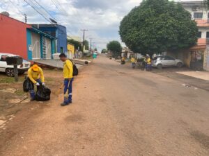 Prefeitura segue com cronograma de limpeza na cidade