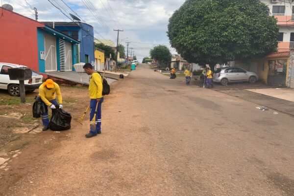 Prefeitura segue com cronograma de limpeza na cidade