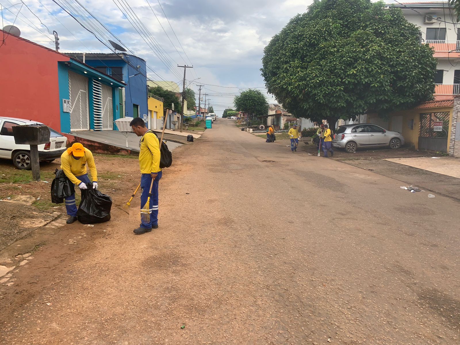 Prefeitura segue com cronograma de limpeza na cidade