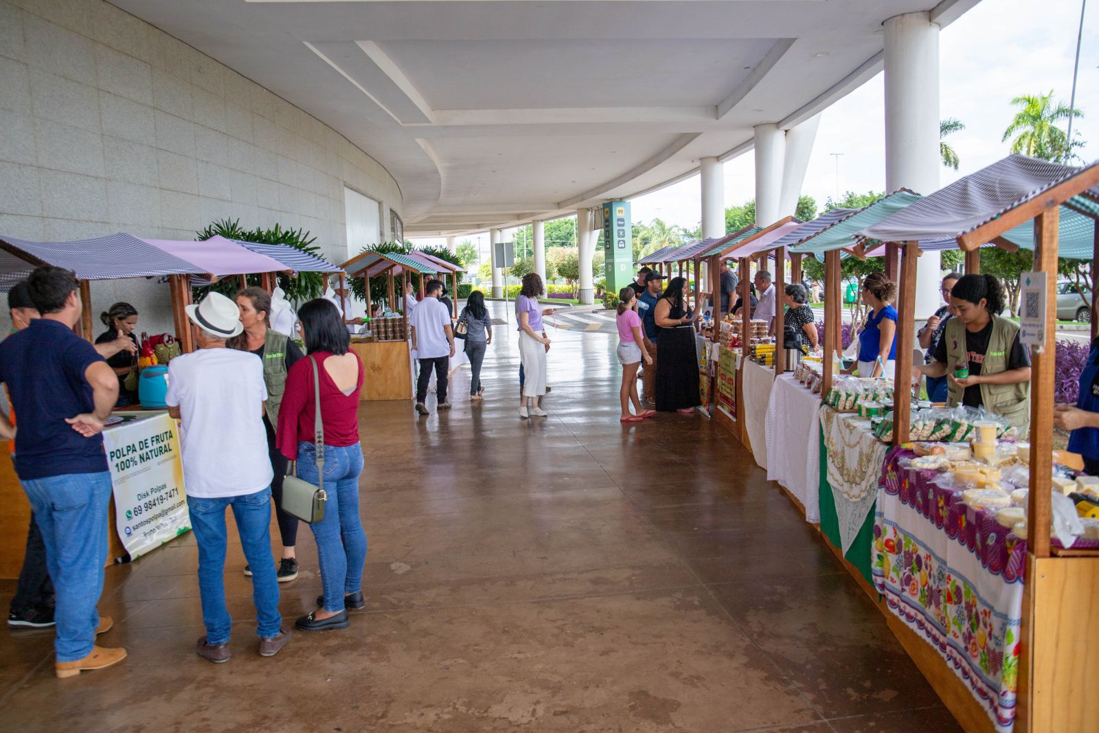 Produtores de Porto Velho participam de feira no Porto Velho Shopping