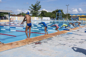 Parque Aquático Vinícius Danin é referência para atletas de Porto Velho