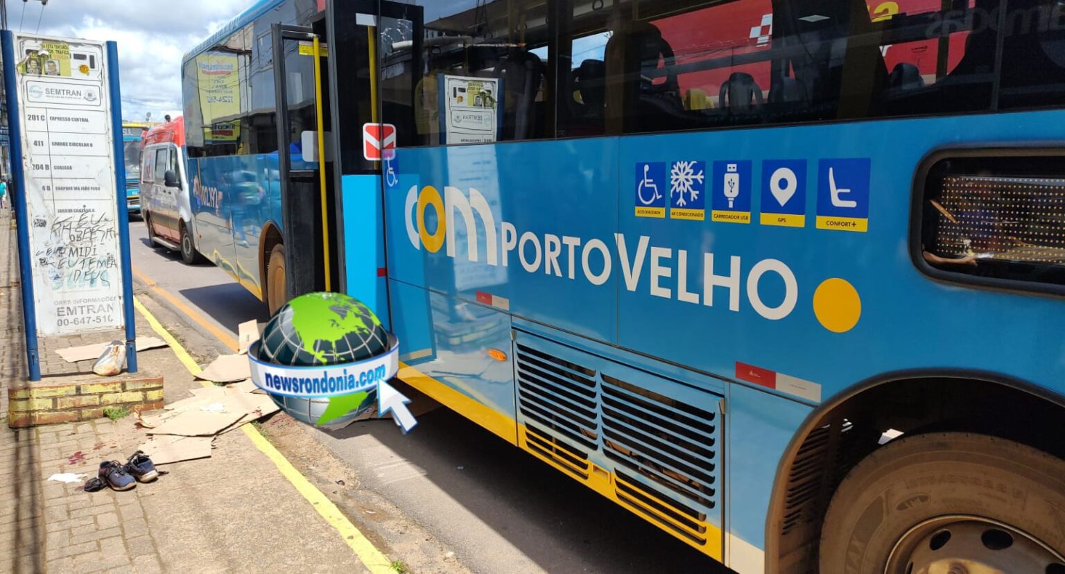 Homem tem pernas esmagadas por ônibus na 7 de Setembro