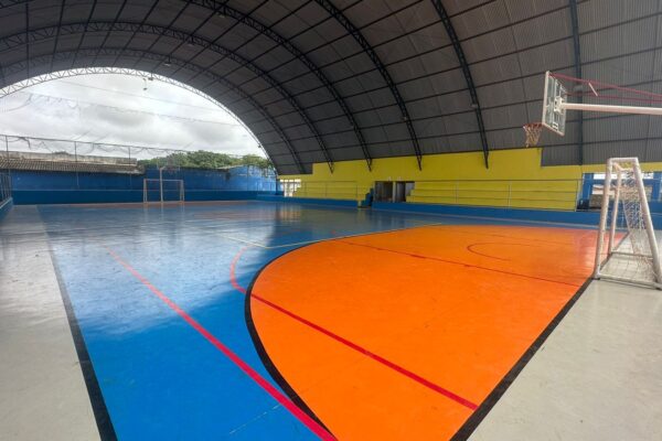 Prefeitura de Porto Velho investe em reformas de quadras esportivas