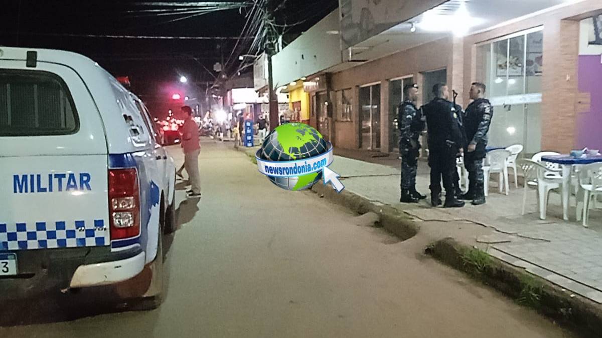 Bandido é recebido na bala durante roubo em comércio na zona leste