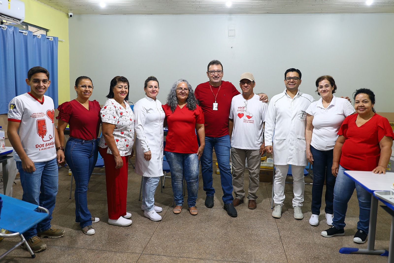 Deputado Jean Oliveira elogia sucesso da Campanha de coleta de Sangue em São Miguel do Guaporé
