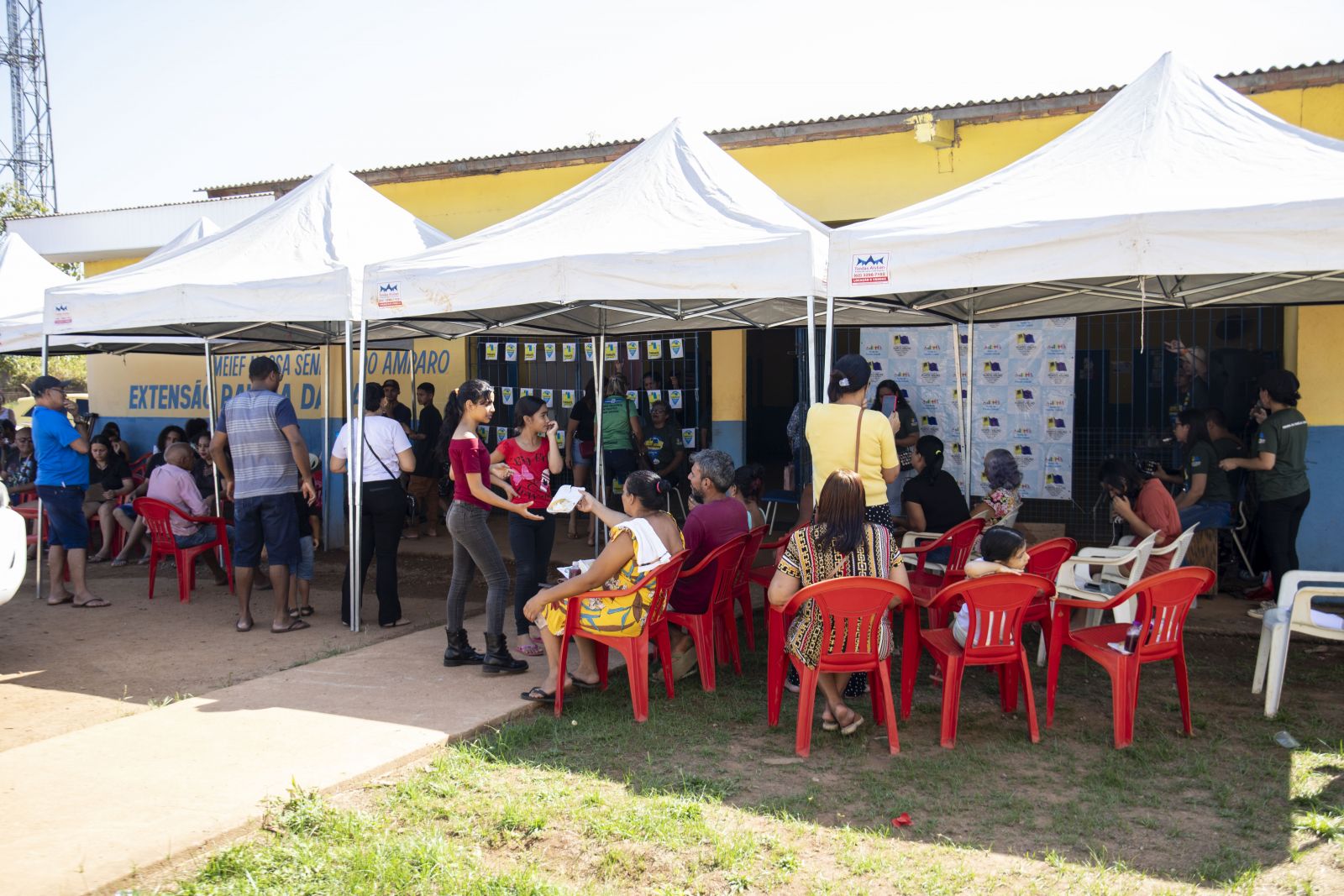 Tenda Família Cidadã contempla o distrito de União Bandeirantes