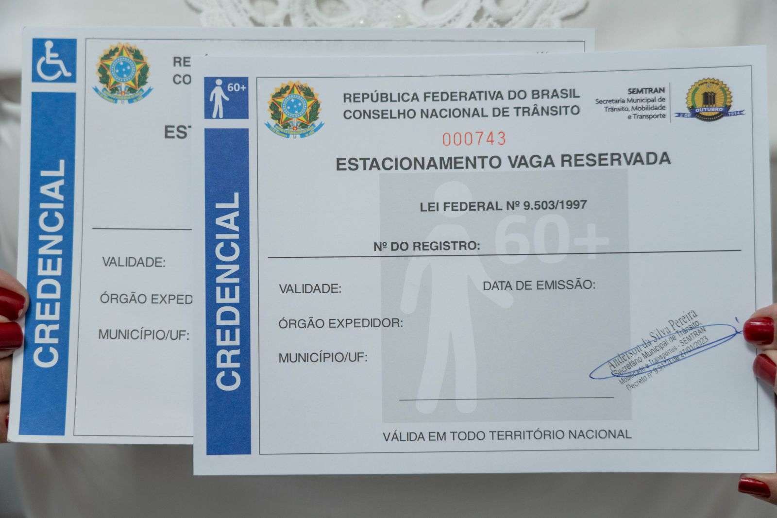 Emissão gratuita de credenciais para vagas reservadas segue até o dia 30 no Porto Velho Shopping