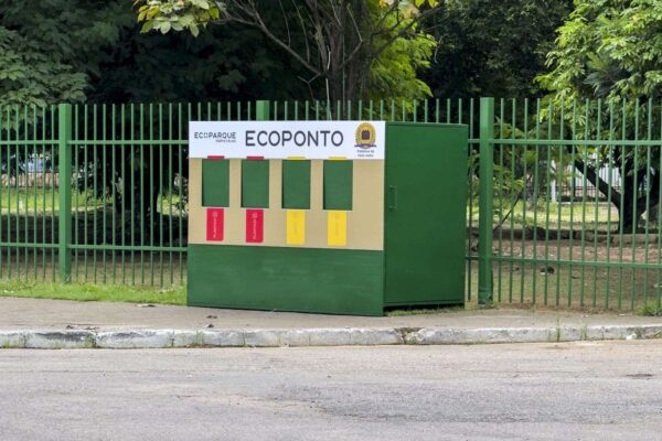 Porto Velho tem dez ecopontos que facilitam o descarte correto do lixo