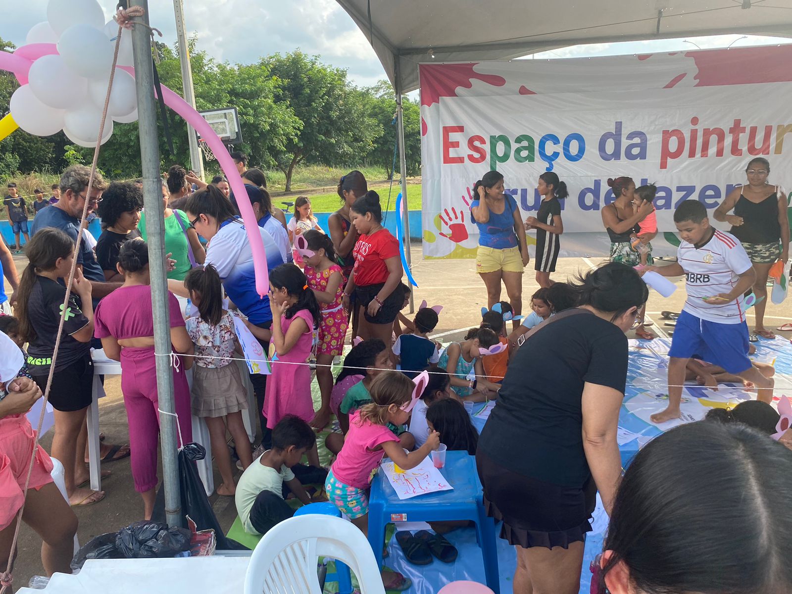 Projeto Rua de Lazer chega ao Cristal da Calama com muitas brincadeiras e atividades esportivas