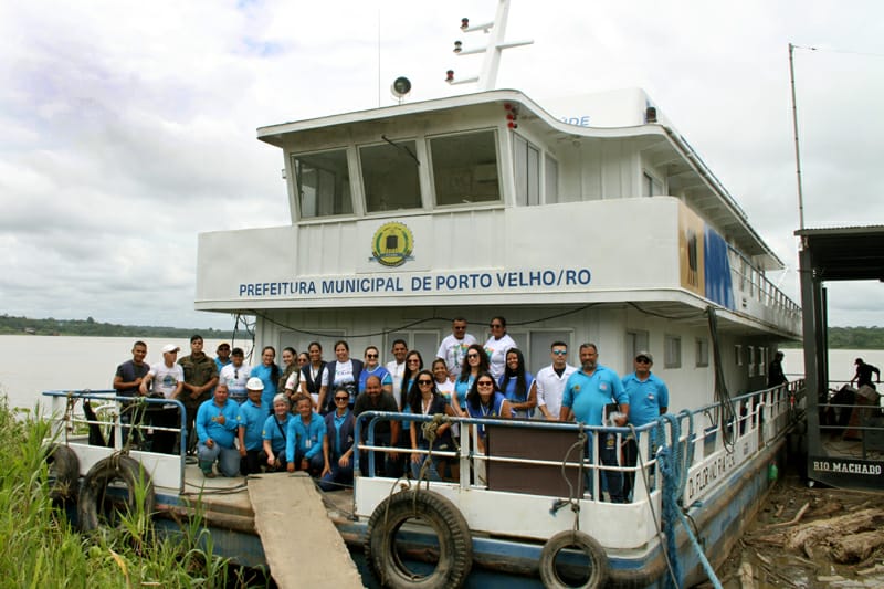 Barco Saúde realiza mais de 17 mil atendimentos à população ribeirinha, durante primeira viagem do ano