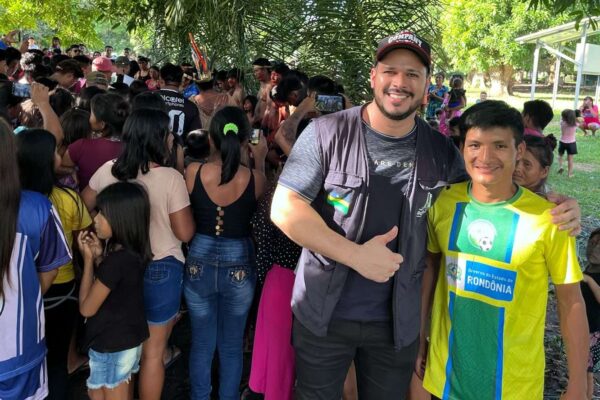 Deputado Jean Oliveira promove inclusão no Dia dos Povos Indígenas com grande evento cultural e esportivo em Guajará-Mirim
