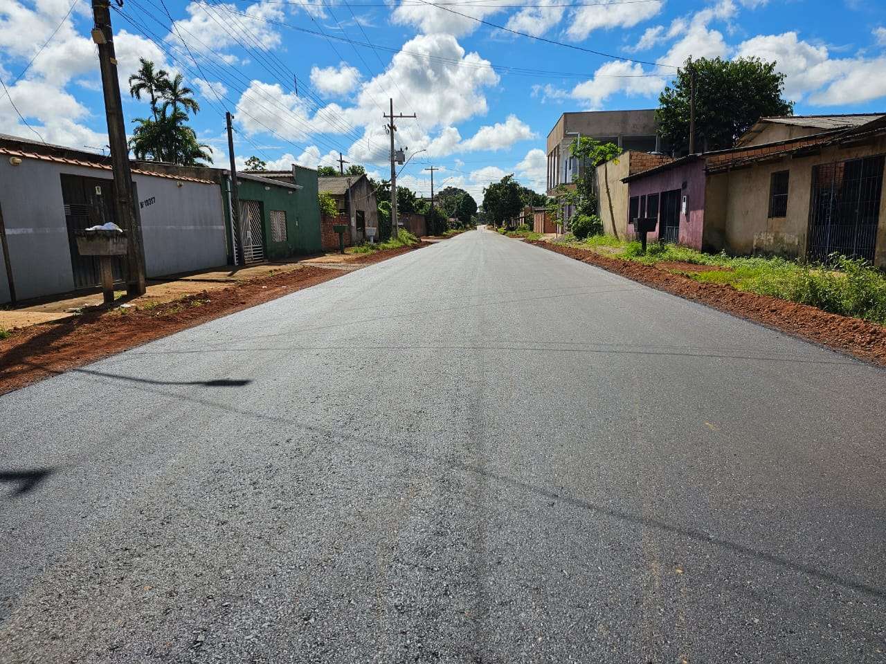 Ruas do bairro Mariana têm pavimentação concluída