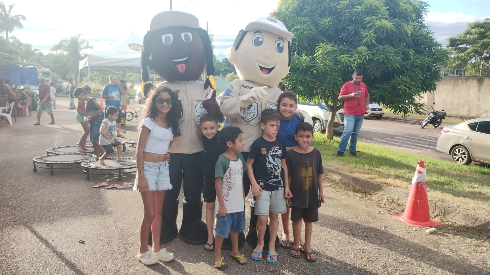 Moradores do Bairro Novo recebem mais uma edição do Projeto Rua de Lazer