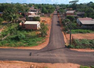 Programa de pavimentação da Prefeitura de Porto Velho também tem atendido os distritos