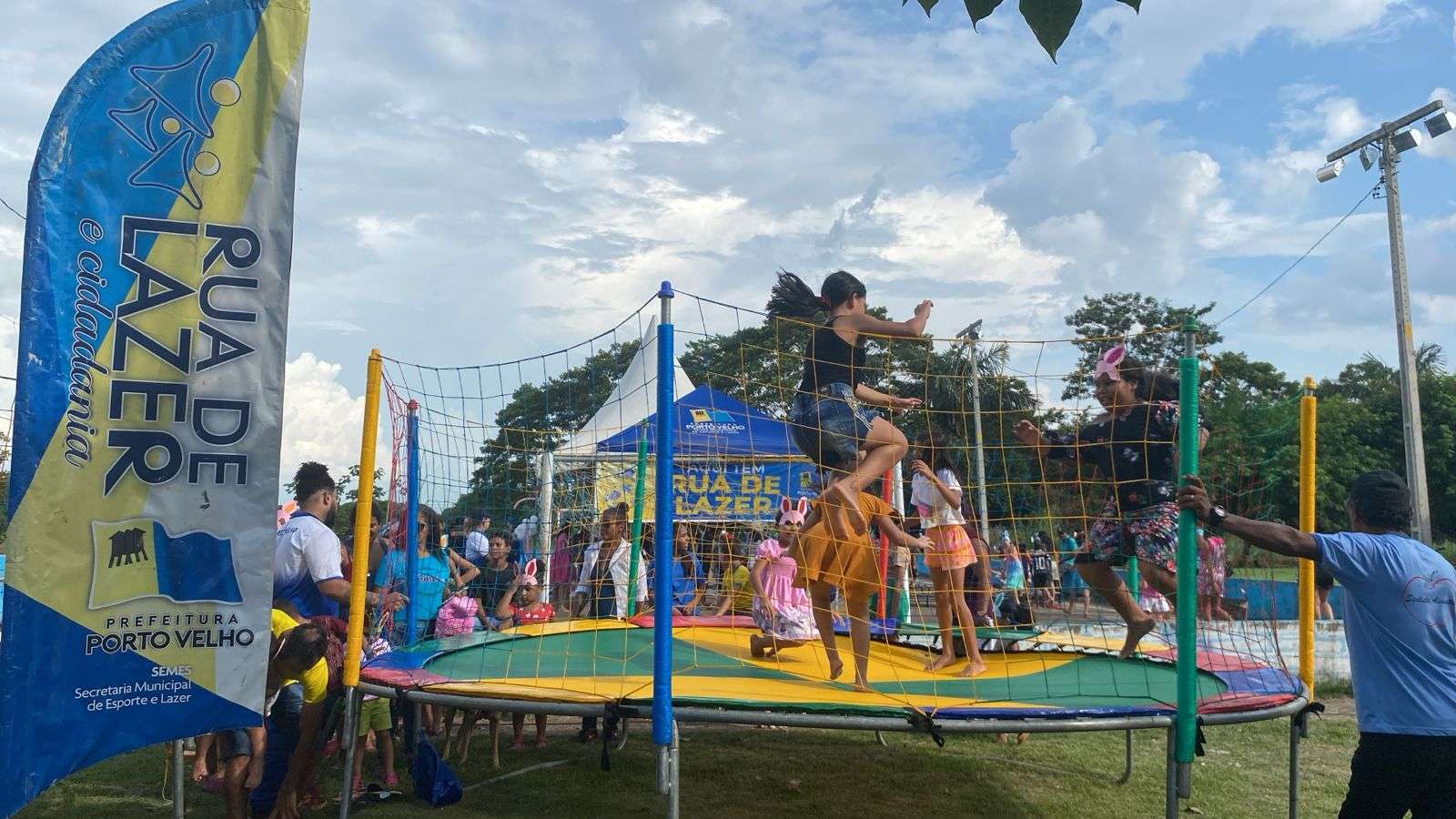 Projeto Rua de Lazer levará brincadeiras e atividades esportivas para bairro e distrito de Porto Velho neste final de semana