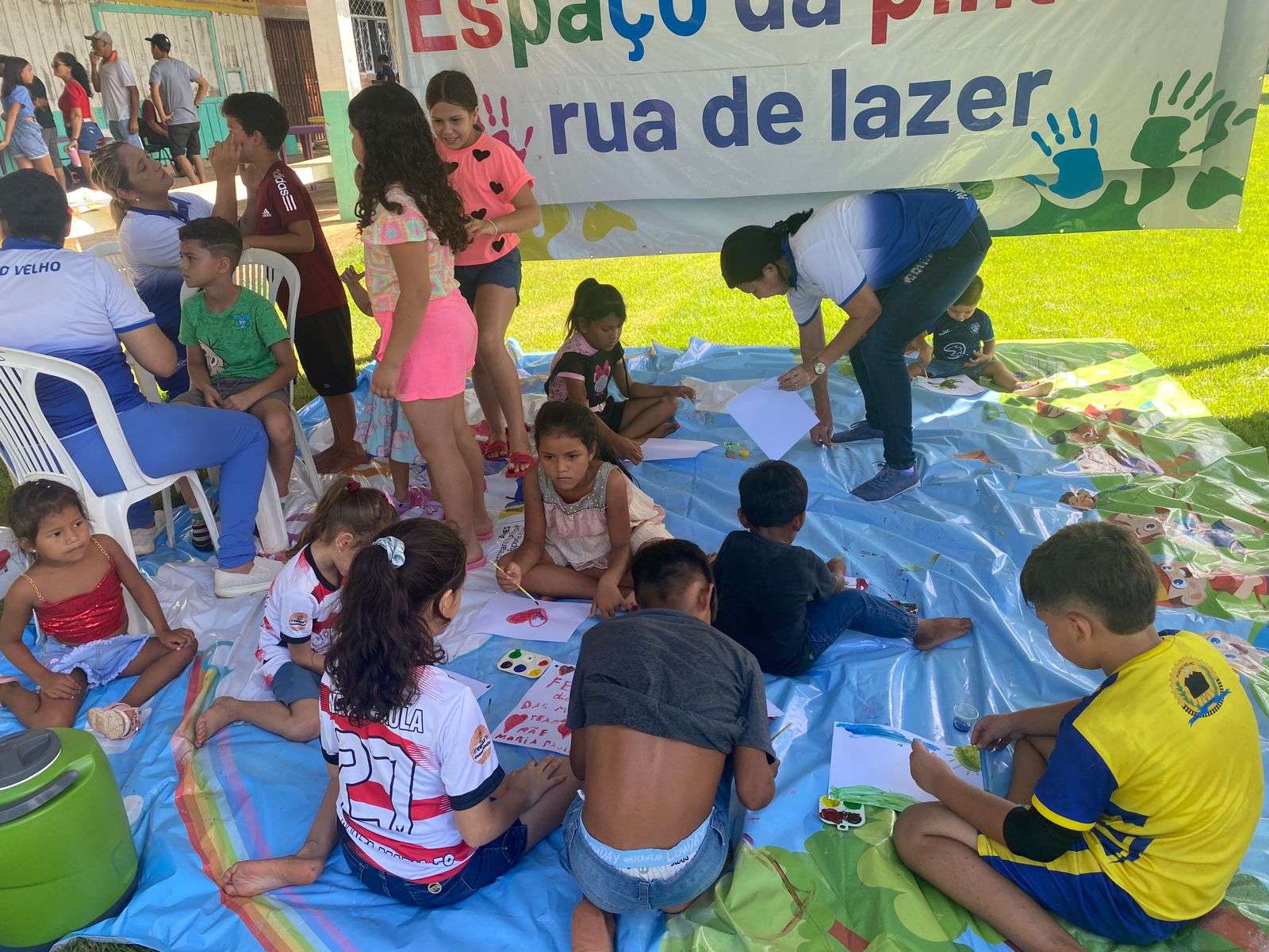 Rua de Lazer leva alegria e diversão para o bairro Esperança da Comunidade e distrito de Extrema