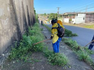 www.deixaeutefalar.com.br Mutirão de limpeza em Porto Velho atende bairros inteiros, pontos turísticos e espaços públicos