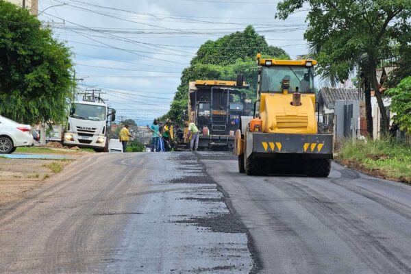 Mais de 60 bairros já receberam os serviços de pavimentação e recapeamento através da Prefeitura de Porto Velho