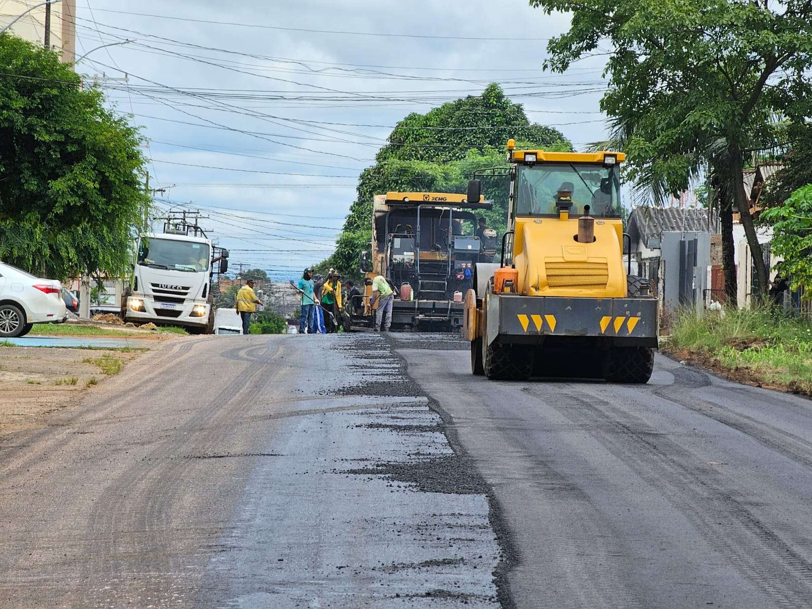 Mais de 60 bairros já receberam os serviços de pavimentação e recapeamento através da Prefeitura de Porto Velho
