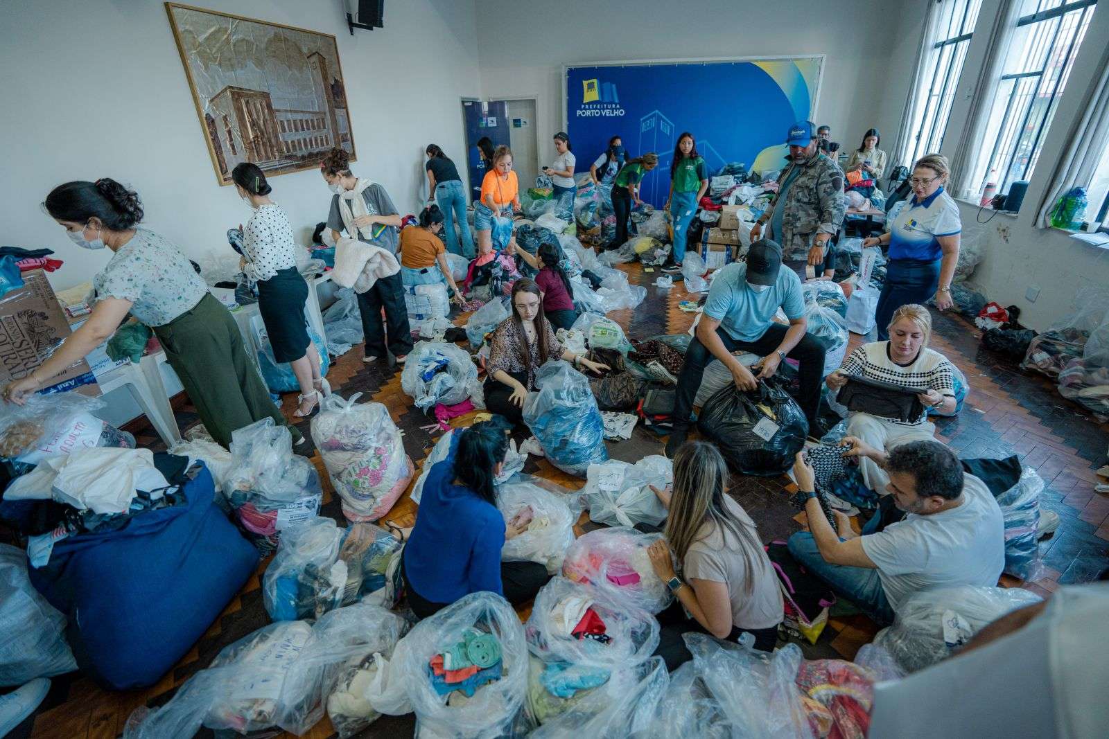 Prefeitura de Porto Velho e voluntários se mobilizam em prol dos atingidos no Rio Grande do Sul
