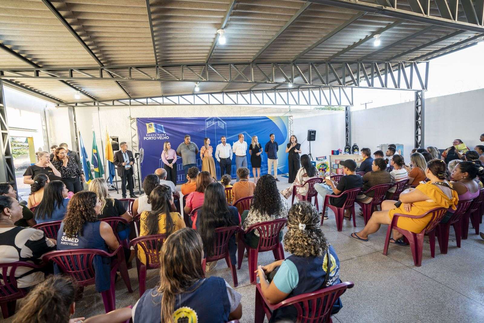 Prefeitura reforma, moderniza e entrega escola na zona Sul de Porto Velho