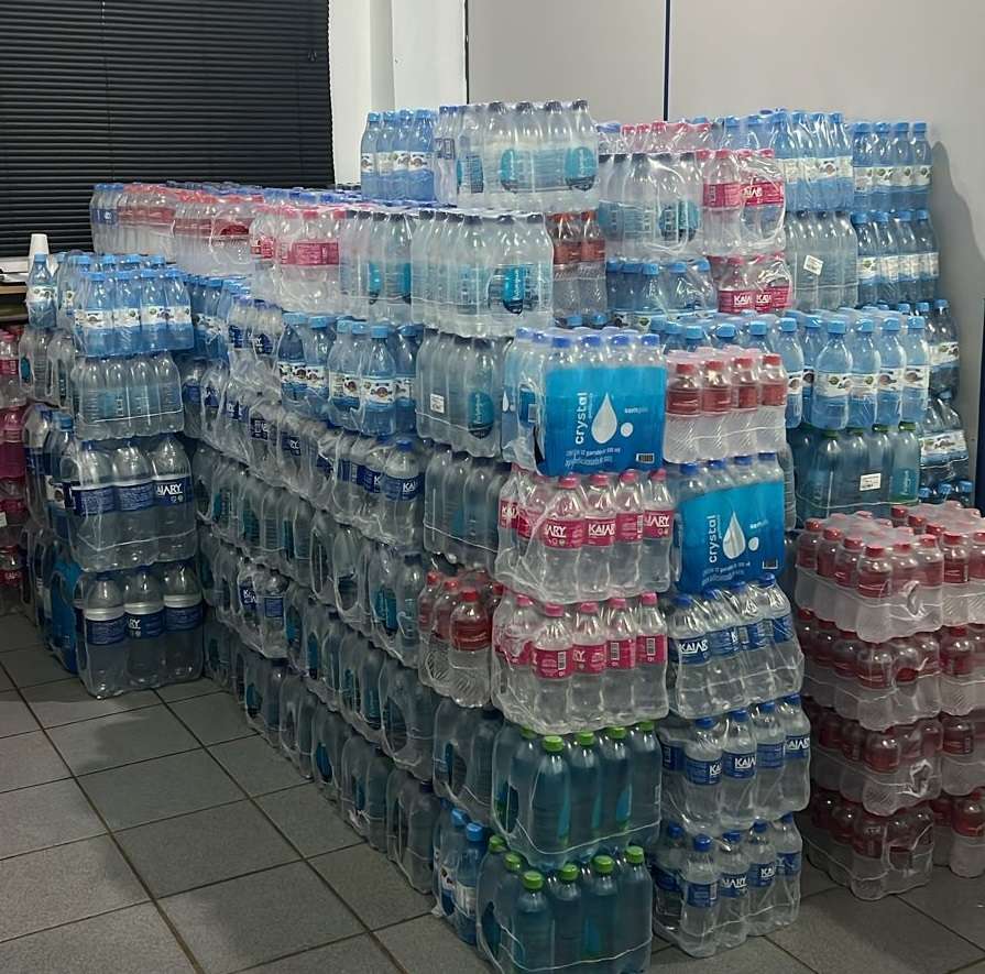 Corrida de encerramento do Maio Amarelo arrecada mais de 7 mil garrafas de água