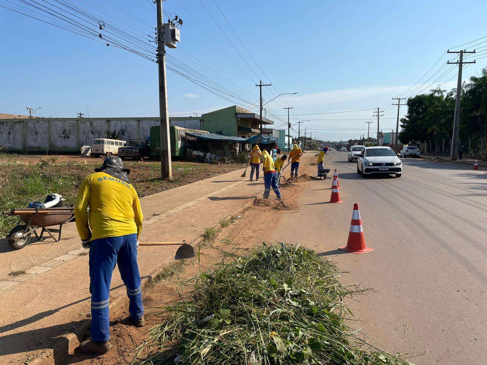 Limpeza urbana segue cronograma em todas as regiões da capital