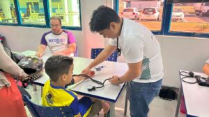 Exames de aptidão física são realizados na Vila Olímpica Chiquilito Erse em Porto Velho