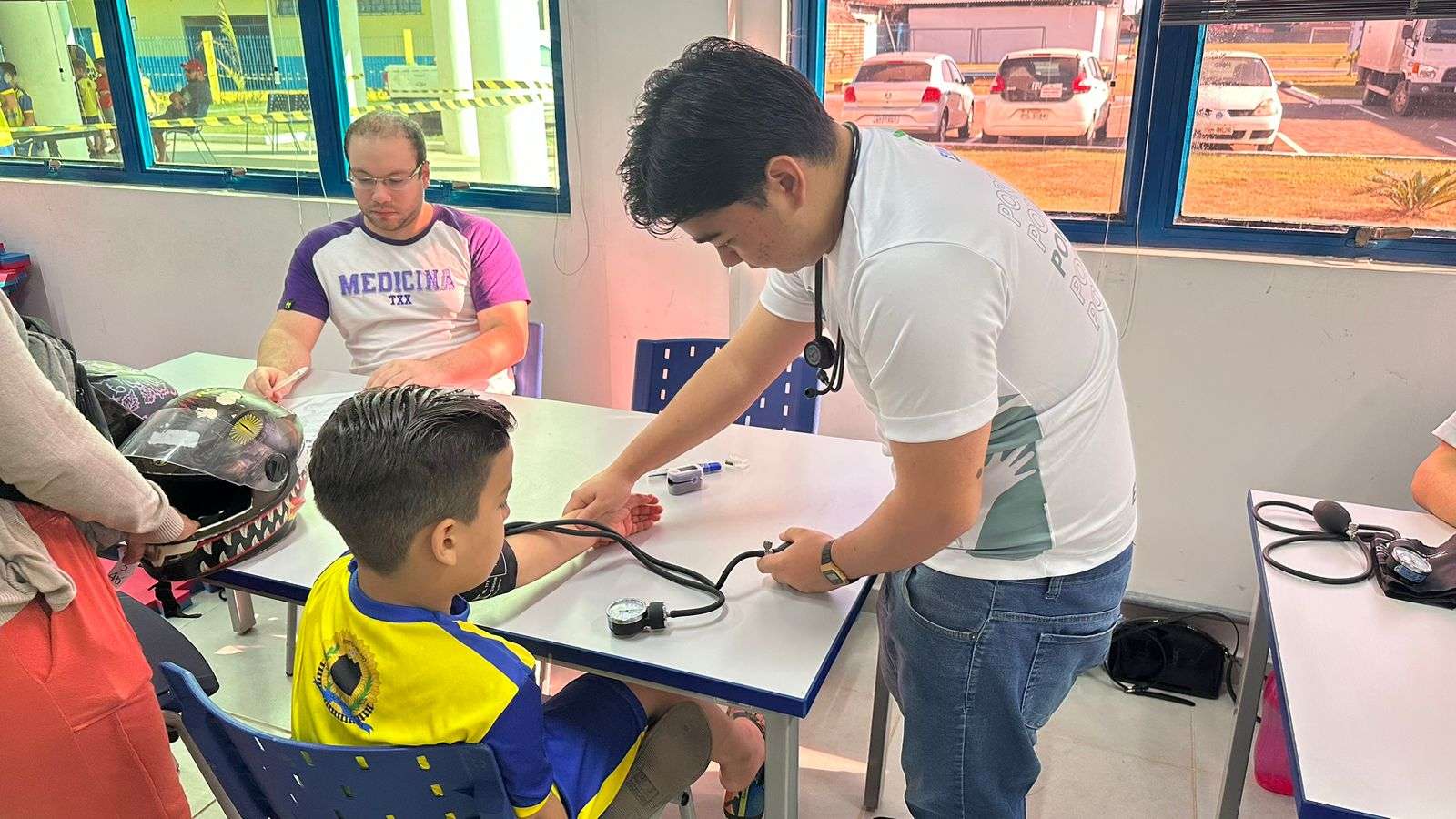Exames de aptidão física são realizados na Vila Olímpica Chiquilito Erse em Porto Velho
