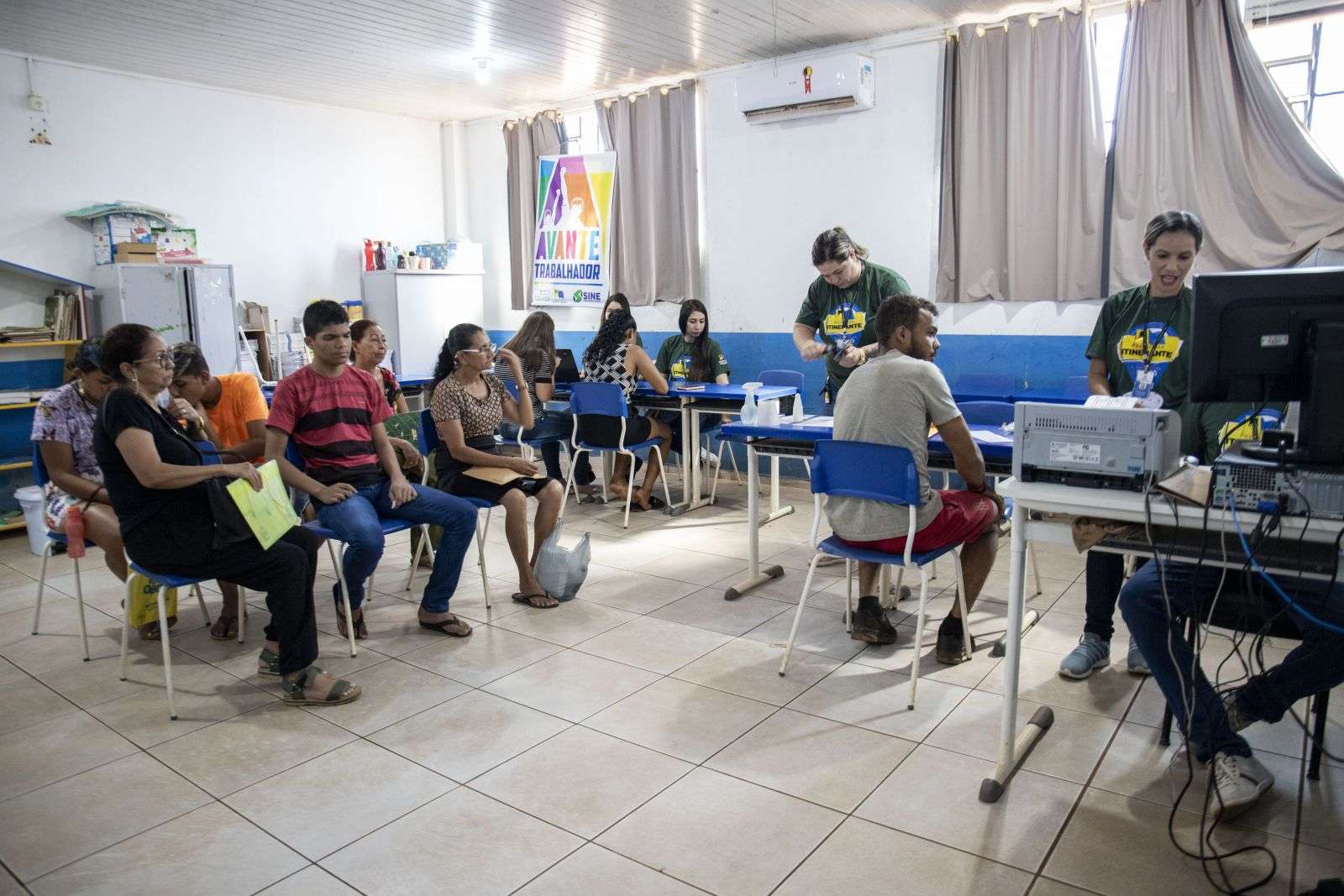 O Projeto “Tenda Família Cidadã” foi criado e implantado em 2019