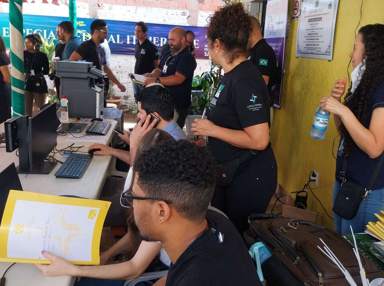 Centro Pop recebe o 3º Mutirão da Justiça de Atendimento às Pessoas em Situação de Rua da Região Norte