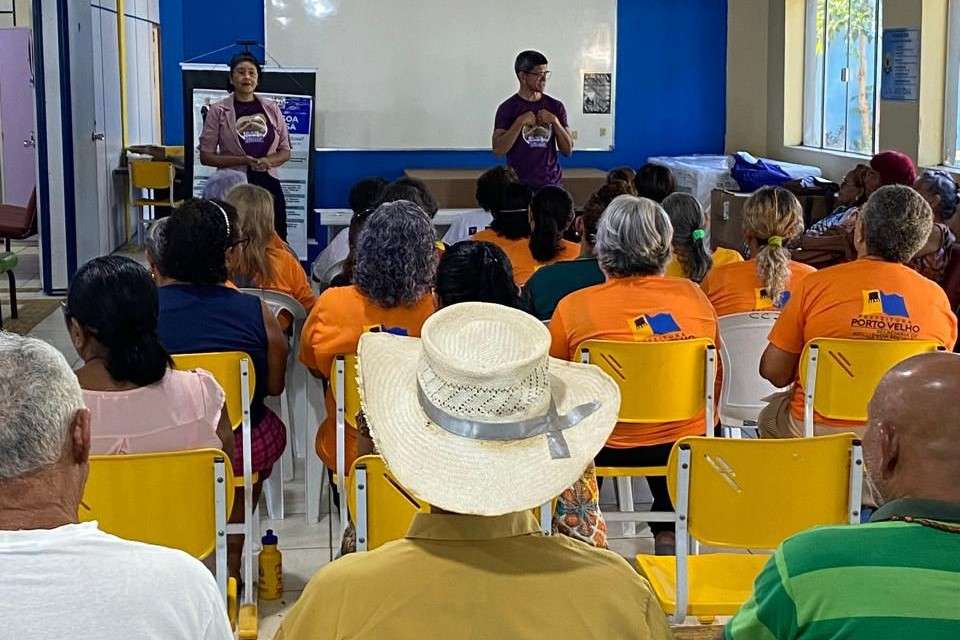 Centro de Convivência do Idoso tem palestra sobre o combate à violência contra a pessoa Idosa
