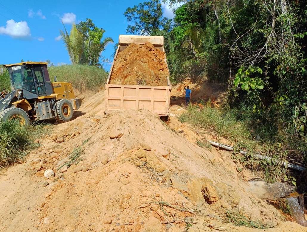 Prefeitura realiza recuperação de ponte em União Bandeirantes, área rural de Porto Velho