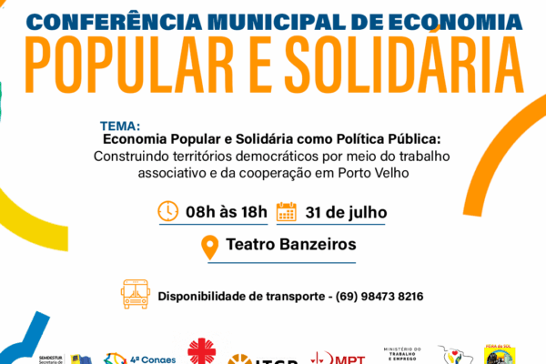 Conferência Municipal acontecerá na próxima quarta-feira (31)