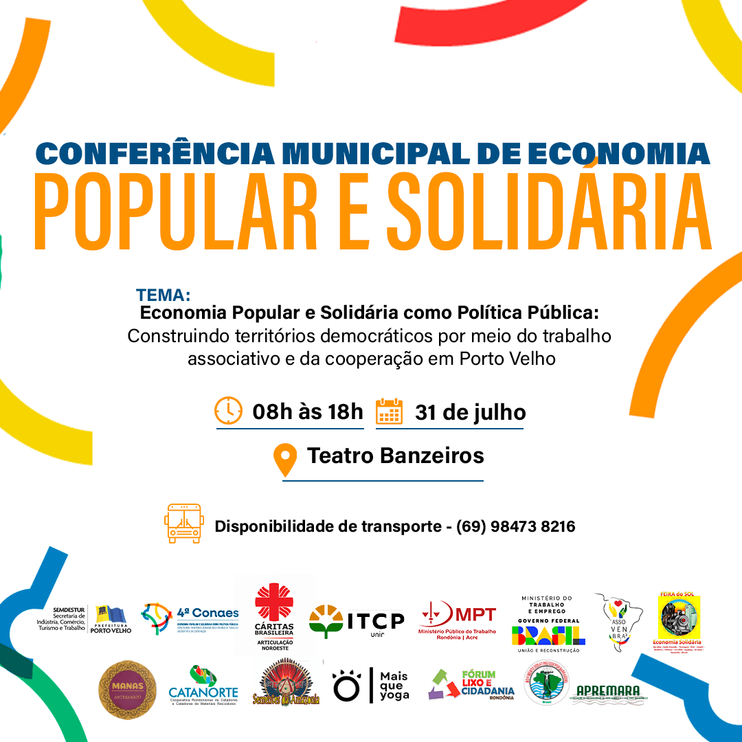Conferência Municipal acontecerá na próxima quarta-feira (31)
