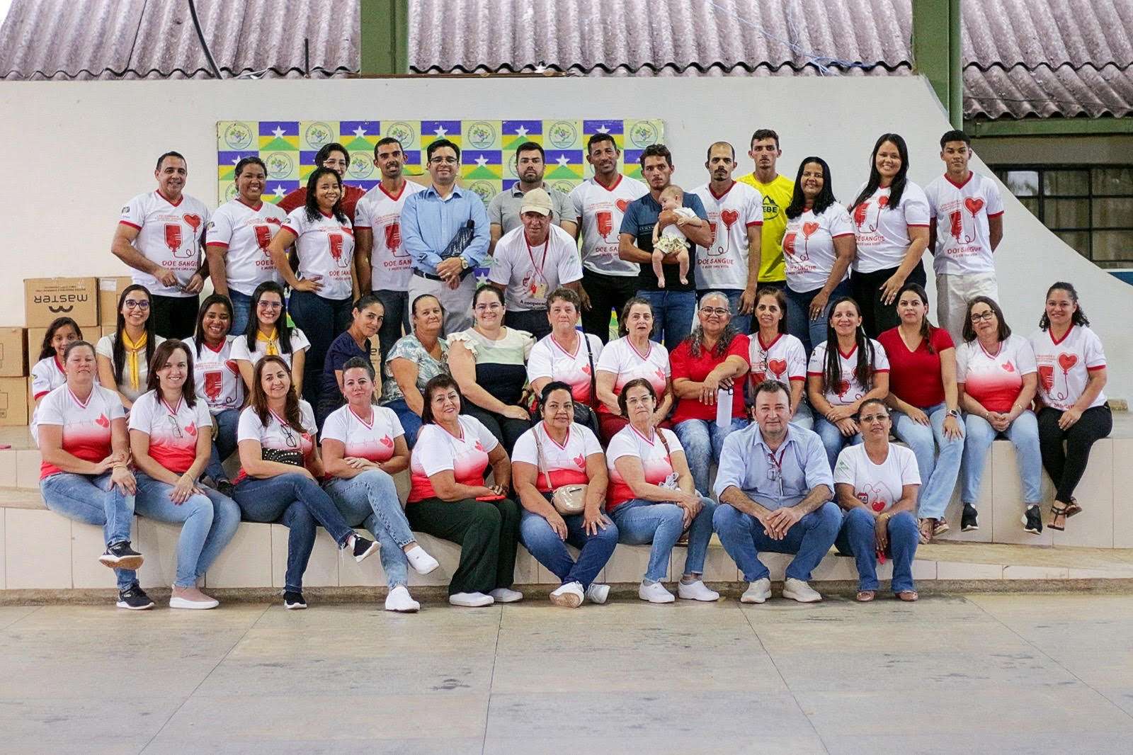 Deputado Jean Oliveira parabeniza campanha da Fhemeron que arrecadou 160 bolsas de sangue em São Miguel do Guaporé
