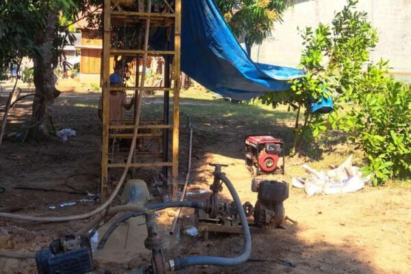 Prefeitura investe em perfuração de poços artesianos para amenizar os efeitos da estiagem em comunidades do baixo Madeira