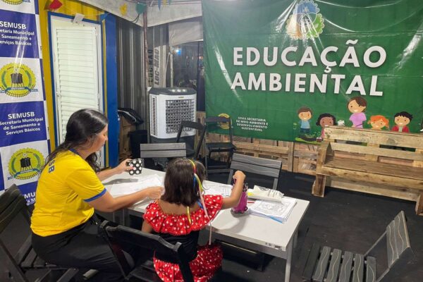 Prefeitura orientou cerca de 5 mil pessoas com abordagem sobre educação ambiental no Flor do Maracujá