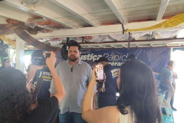 Deputado Jean Oliveira participa da ação da Justiça Rápida Itinerante no Baixo Madeira