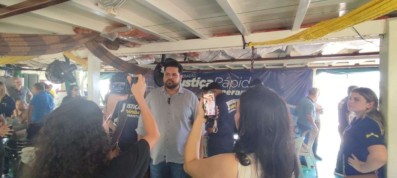 Deputado Jean Oliveira participa da ação da Justiça Rápida Itinerante no Baixo Madeira